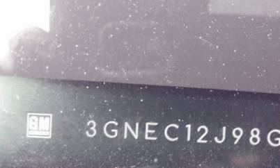 VIN prefix 3GNEC12J98G1