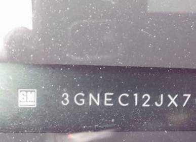 VIN prefix 3GNEC12JX7G3