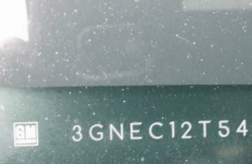 VIN prefix 3GNEC12T54G3