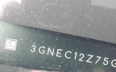 VIN prefix 3GNEC12Z75G2