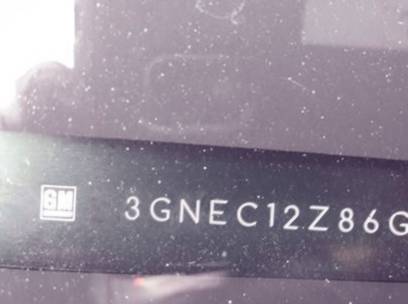 VIN prefix 3GNEC12Z86G1