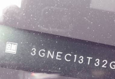 VIN prefix 3GNEC13T32G1