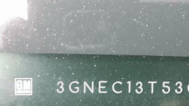 VIN prefix 3GNEC13T53G3