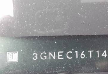 VIN prefix 3GNEC16T14G1