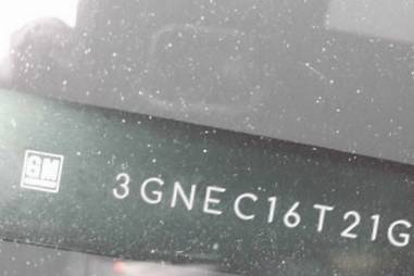 VIN prefix 3GNEC16T21G1