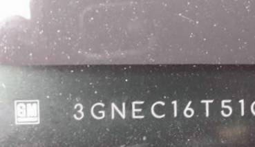 VIN prefix 3GNEC16T51G2