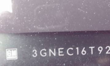 VIN prefix 3GNEC16T92G2