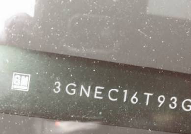 VIN prefix 3GNEC16T93G1