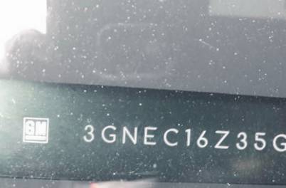 VIN prefix 3GNEC16Z35G1