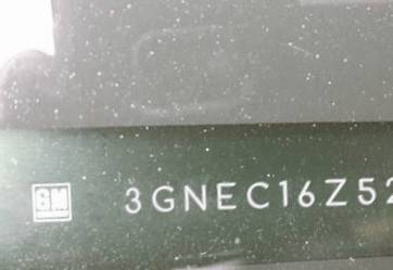 VIN prefix 3GNEC16Z52G3