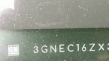 VIN prefix 3GNEC16ZX3G1