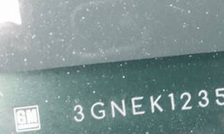 VIN prefix 3GNEK12357G1