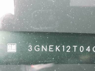 VIN prefix 3GNEK12T04G1
