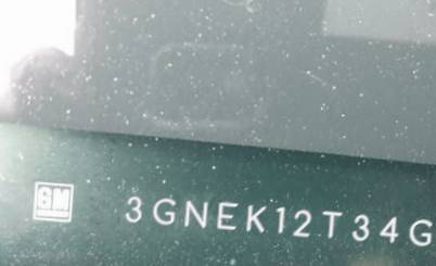 VIN prefix 3GNEK12T34G3