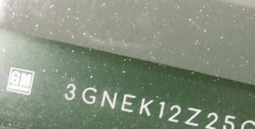 VIN prefix 3GNEK12Z25G2