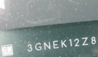 VIN prefix 3GNEK12Z86G1