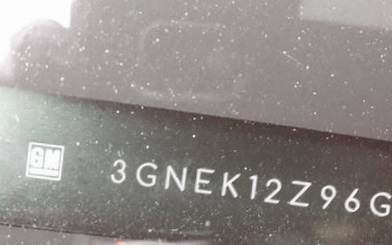 VIN prefix 3GNEK12Z96G2