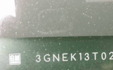 VIN prefix 3GNEK13T02G2