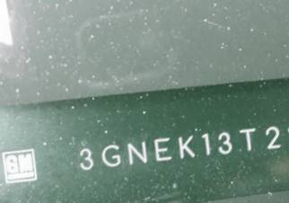 VIN prefix 3GNEK13T22G3