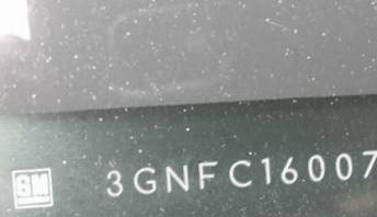 VIN prefix 3GNFC16007G1