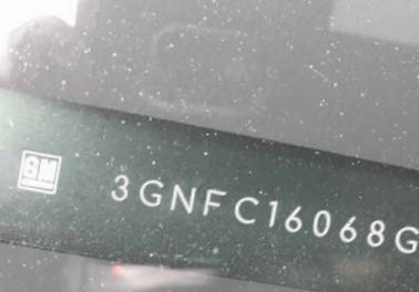 VIN prefix 3GNFC16068G2