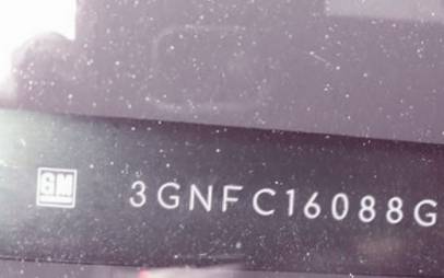 VIN prefix 3GNFC16088G2