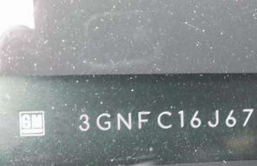 VIN prefix 3GNFC16J67G1