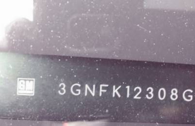 VIN prefix 3GNFK12308G1