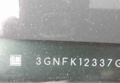 VIN prefix 3GNFK12337G2