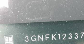 VIN prefix 3GNFK12337G3