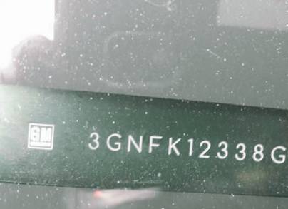 VIN prefix 3GNFK12338G2