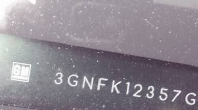 VIN prefix 3GNFK12357G2