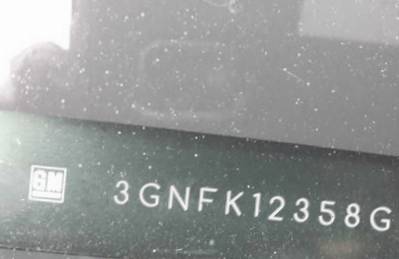 VIN prefix 3GNFK12358G1