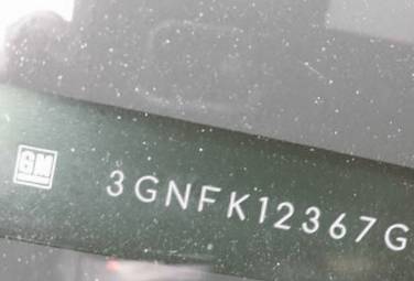 VIN prefix 3GNFK12367G1