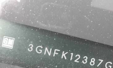 VIN prefix 3GNFK12387G2