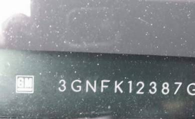 VIN prefix 3GNFK12387G3