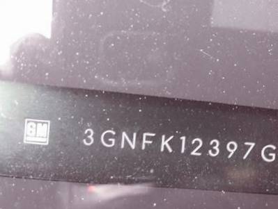 VIN prefix 3GNFK12397G2