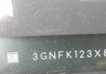 VIN prefix 3GNFK123X8G2