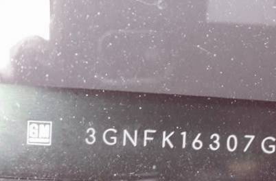 VIN prefix 3GNFK16307G2