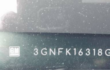 VIN prefix 3GNFK16318G2