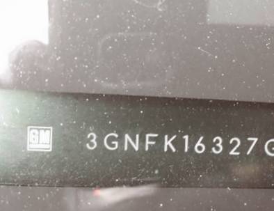 VIN prefix 3GNFK16327G2