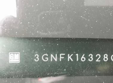 VIN prefix 3GNFK16328G1