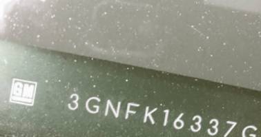 VIN prefix 3GNFK16337G2