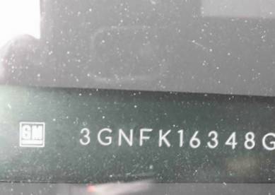 VIN prefix 3GNFK16348G1