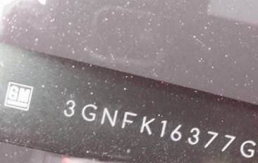 VIN prefix 3GNFK16377G2