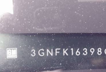 VIN prefix 3GNFK16398G3