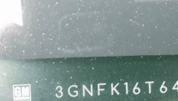 VIN prefix 3GNFK16T64G2