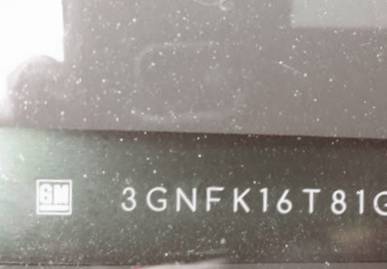 VIN prefix 3GNFK16T81G2