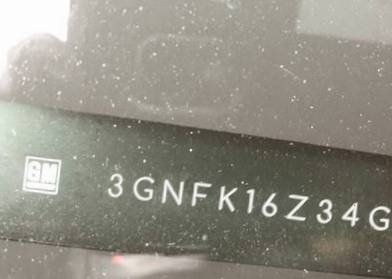 VIN prefix 3GNFK16Z34G1