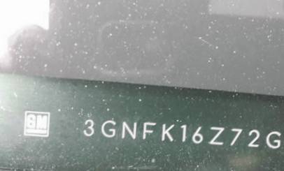 VIN prefix 3GNFK16Z72G1